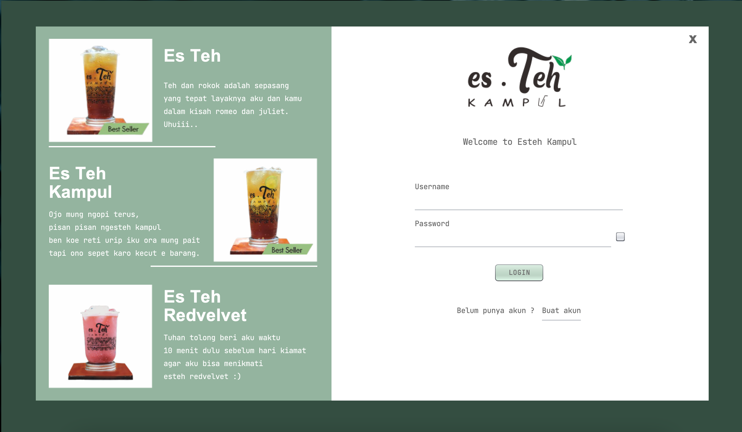 Es Teh POS and Management System